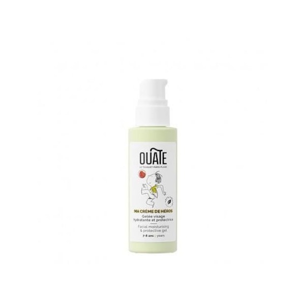 OUATE MA CREME DE HEROS FACE GEL FÖR POJKAR 7-8 ÅR fuktgivande och skyddande