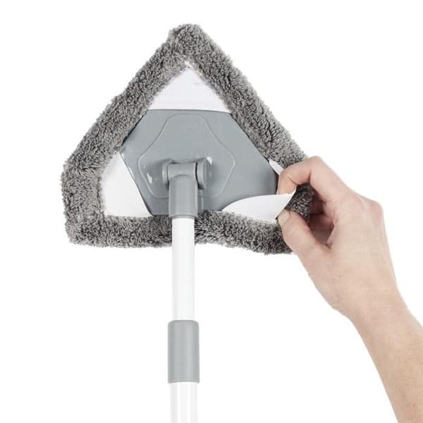 Rengøringsmop "Udtrækkelig" 52-87cm Grå
