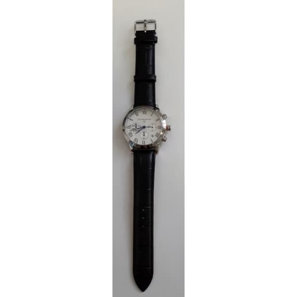 Ur - VUILLEMIN REGNIER - 000AAB - Ægte læder - Sort - 23,5 cm Svart