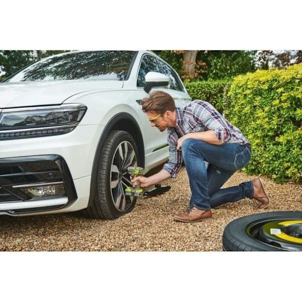 RYOBI - Nopea lithium-lataaja 18V ONE+ 2,0 A - lataa 1 akku 2,0 Ah 1h:ssa - RC18-120 Grøn og antracit