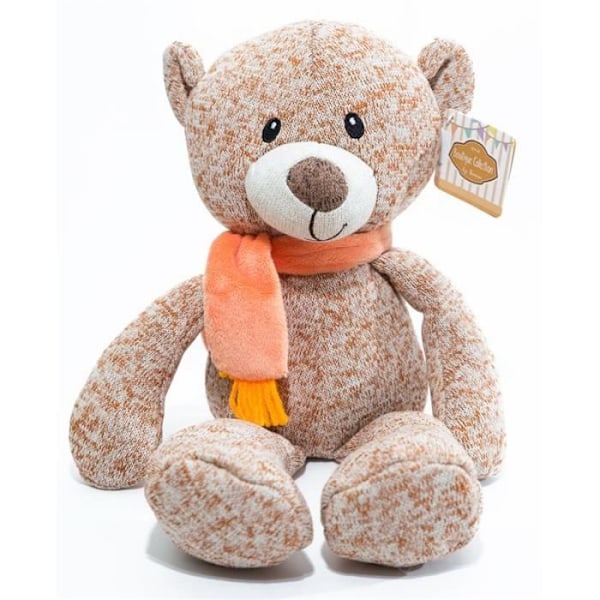 Plysbjørn - Pletskjorte bjørn - 32 cm - Lys brun - Unisex - Fra 3 år ljusbrun