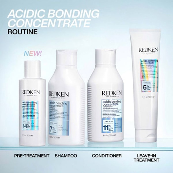 Acid Bonding Concentrate Tiivistetty liimaushoitoshampoo 300 ml E3845500