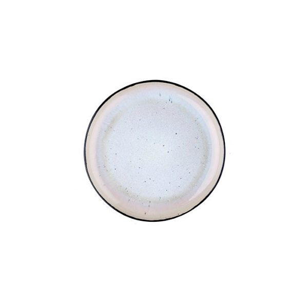 Assiett IRIS Ø21,5cm - 6 stycken - Vit ivory Vit