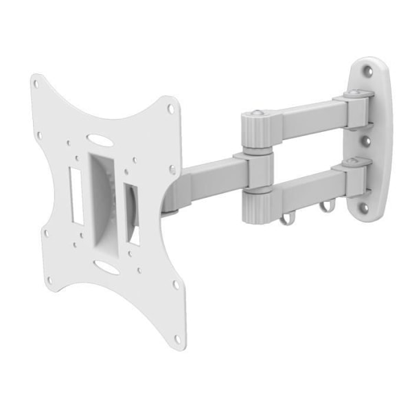 Puremounts PM-BASIC2-37W, 30 kg, 43,2 cm (17"), 94 cm (37"), 75 x 75 mm, 200 x 200 mm, Hvid