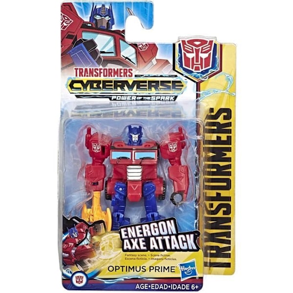 Figurine artikuleret Transformers Cyberverse Scout Class Optimus Prime E4784 10cm HASBRO