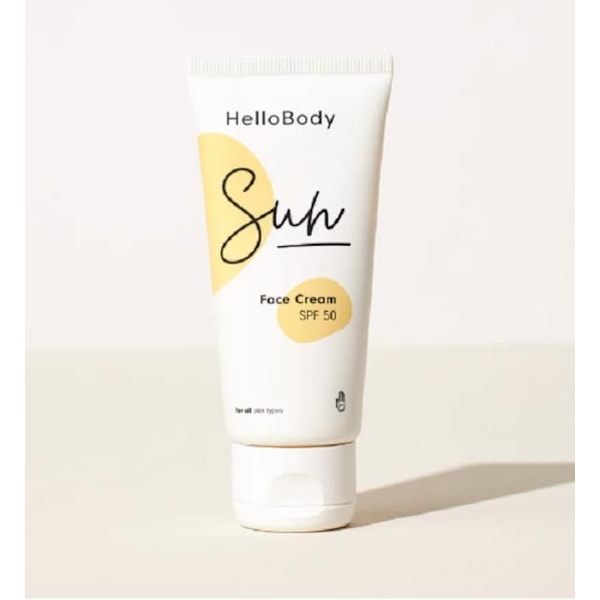Solcreme til Ansigt SPF 50 50mL HELLO BODY