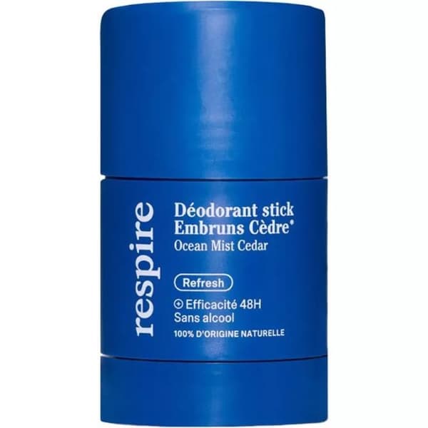 Deodorant - RESPIRE - Monoï - 50g - 48t effekt - Uden aluminiumsalte