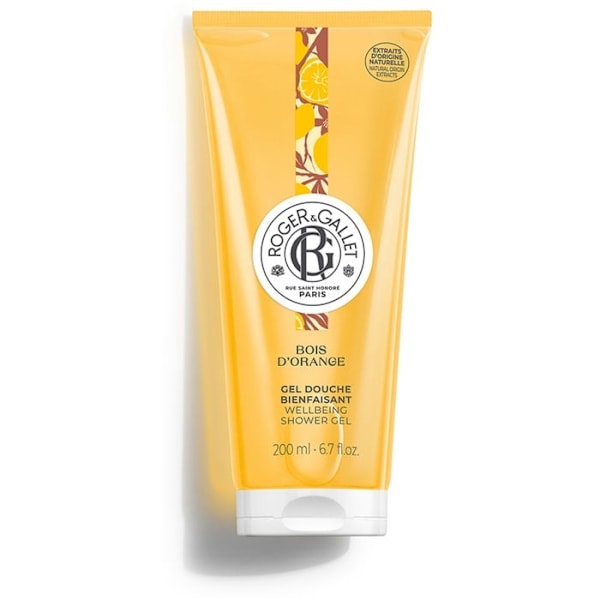Suihkugeeli - Roger & Gallet - Bois d'Orange - 200ml - Aloe veralla - Ilman parabeneja