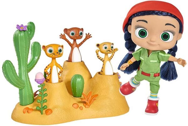 Legetøj - SIMBA - Desert World sæt Monty og hans venner - Gul - 3 år - Indendørs