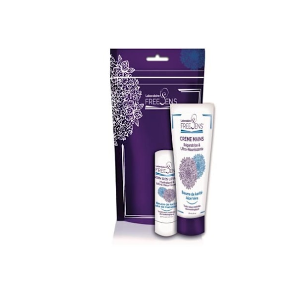 FREESENS - Cremehåndcreme 30 ml + Læbestift 4 gram