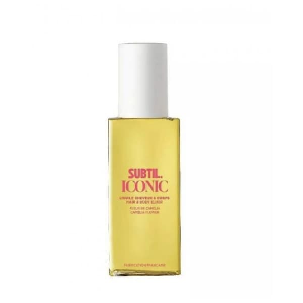 Hiusöljy - SUBTIL Iconic - 100ml - Vegaani - Ravitseva - Kamelia-tuoksu