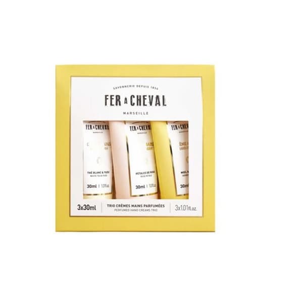 LE FER A CHEVAL - Trio Set Parfymerade Handkrämer 3x30mL