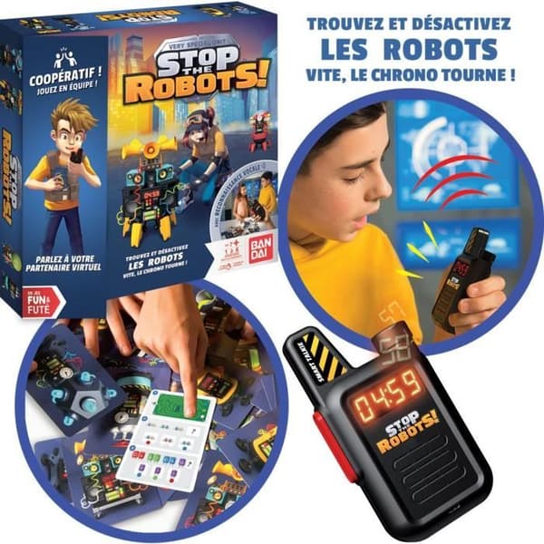 Meget speciel enhed: Stop Robots - Collaborative brætspil Flerfärgad