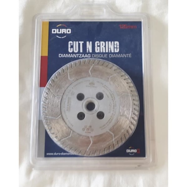 DURO Diamantskiva CUT N GRIND 125 mm DISC P/CUT AND GRIND 125XM14 125 w 22,23 DPCNG