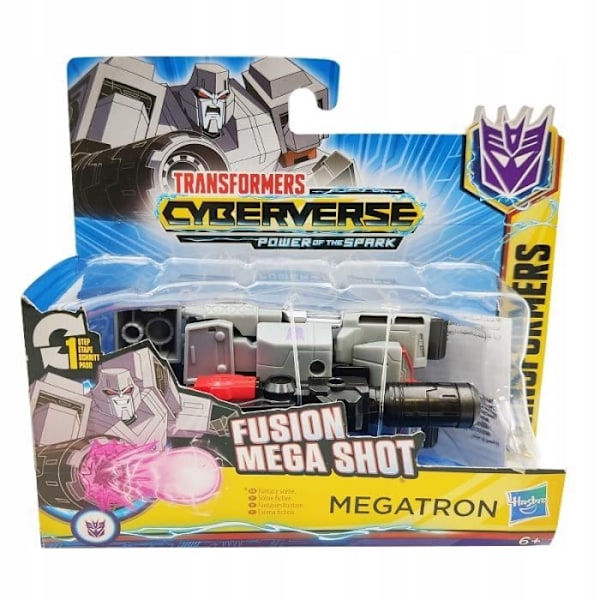 Hasbro Transformers Cyberverse Figurine Megatron FUSION MEGA SHOT