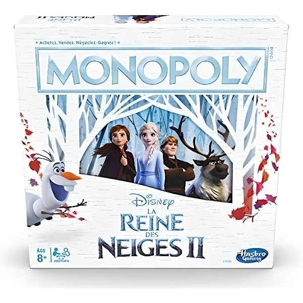 Monopoli - Jääkuningatar - Seurotalo - Lautapeli Snö drottning