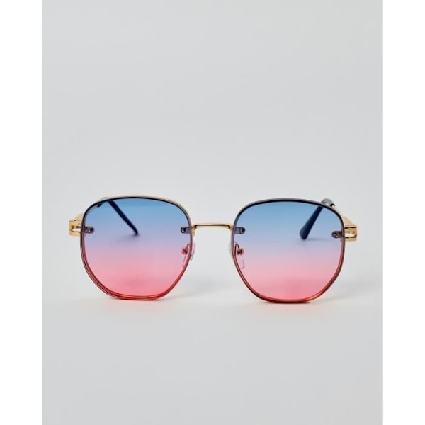 Sunglasses - Without brand - CV2573 - Färg blå rosa - Skyddsklass 2 - Unisex BLÅ ROSA