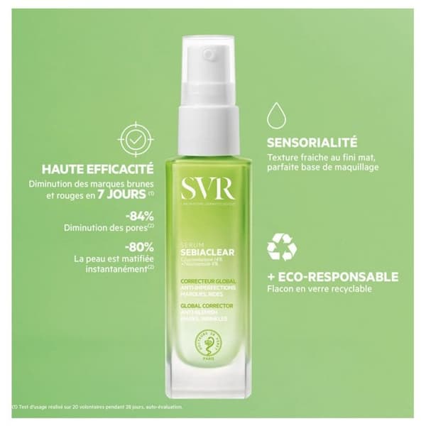 SVR Sebiaclear Korrektioseerumi 30ml