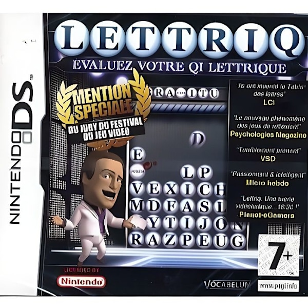 LETTRIQ / NINTENDO DS KONSOLSPEL