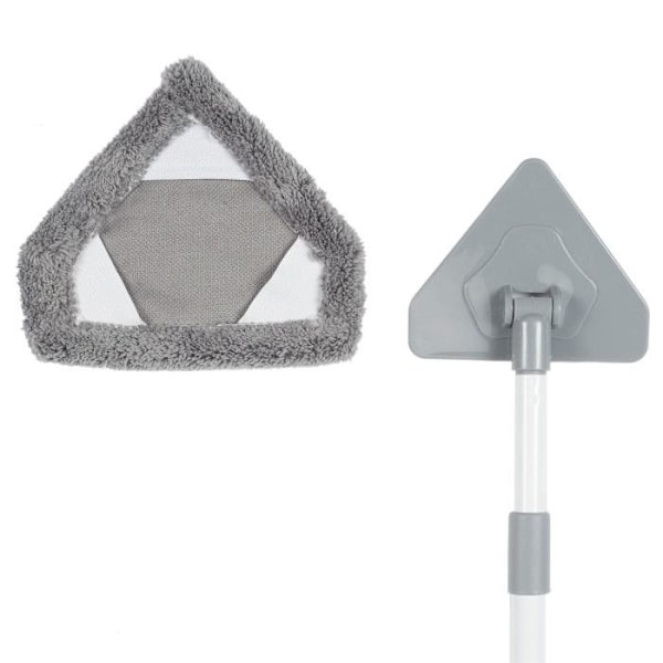 Rengöringsmopp "Utbyggbar" 52-87cm Grå