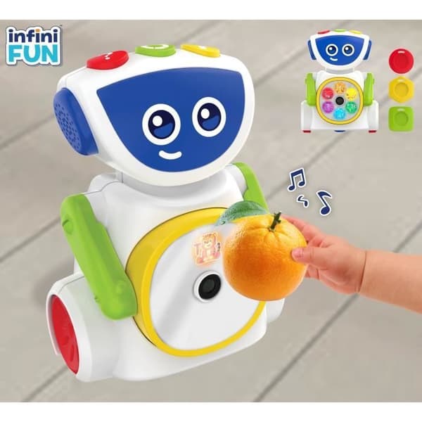 INFINI FUN Bitsy Bot havaitsee värit Flerfärgad