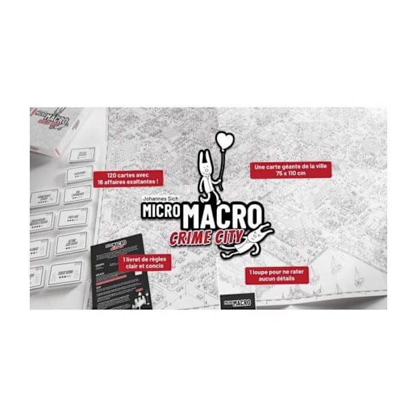Micro Macro - Lautapelit - BlackRock Games Flerfärgad
