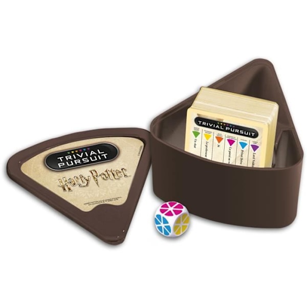 Rejse-spillet TRIVIAL PURSUIT Harry Potter bind 2 - Test din viden om sagaen med 600 spørgsmål Flerfärgad