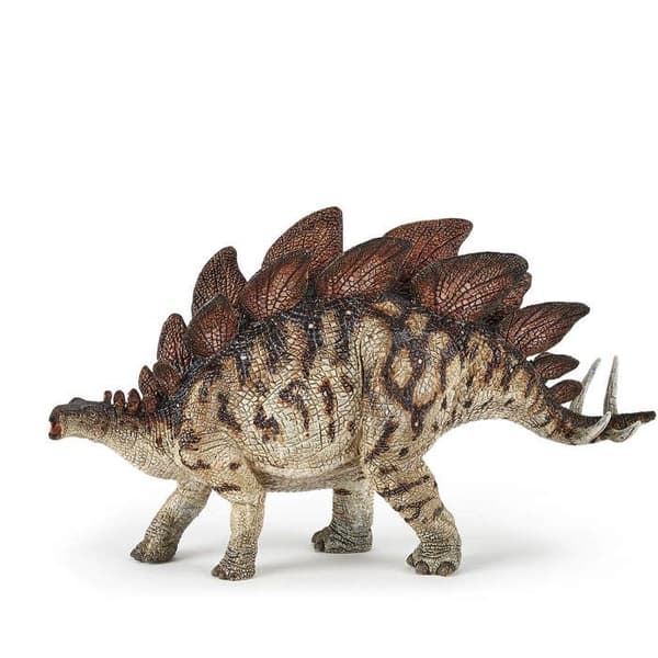 Dinosauruksen figuuri: Stegosaurus Enfärgad