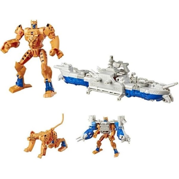 HASBRO - Transformers Cyberverse Spark Armor Cheetor & Sea Fury 10 cm