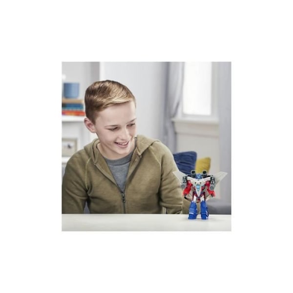 Transformers Cyberverse Spark Armor Optimus Prime Hasbro - Hasbro - Transformers Toy - 6 år - Rød/Blå