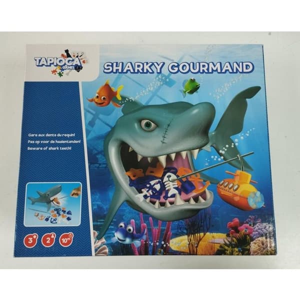 TAPIOCA GAMES Sharky herkkusuu lautapeli lelu