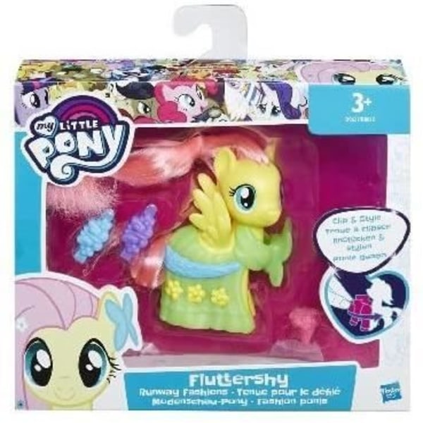 Figuriini My Little Pony - HASBRO - Paraatiasu - Vihreä viitta ja lisävarusteet Grön, gul, rosa, blå