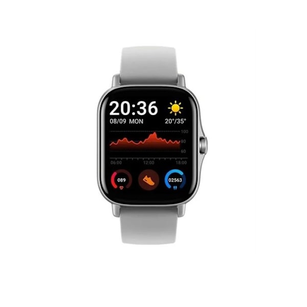 Smartwatch Y13 Grå multifunktionel med touchscreen og skridttæller funktion