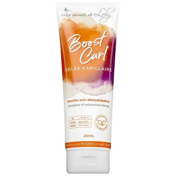 Geléeshampoo - LES SECRETS DE LOLY - Boost Curl - 250 ml - Hydraterende - Uden parabener Gul