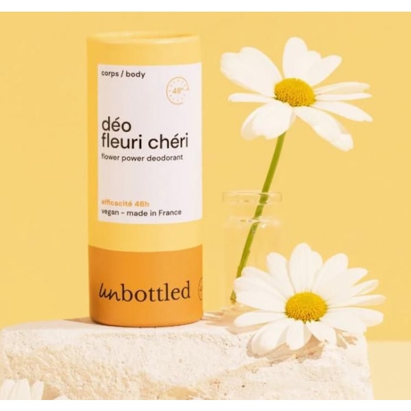 Deodorant Krop Stick Blomster Kære 50grs UNBOTTLED