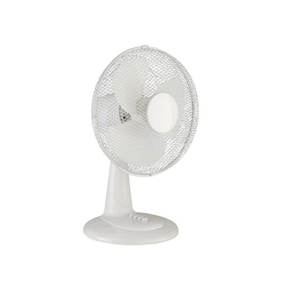 EQUATION Bordventilator Hvid Diameter 34,5 cm 40W x 3 hastigheder
