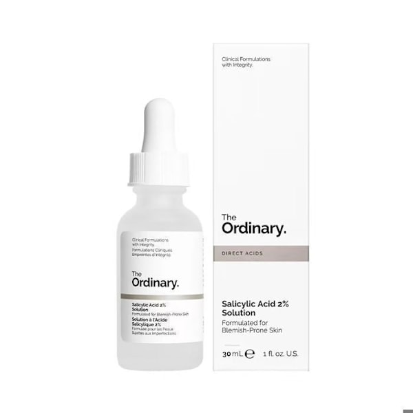 Sérum mod imperfektioner - The Ordinary - Salicylsyreopløsning 2% - 30ml - Uden alkohol