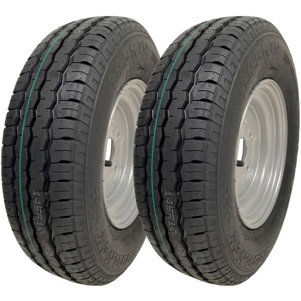 2-10" tommer trailerhjul &