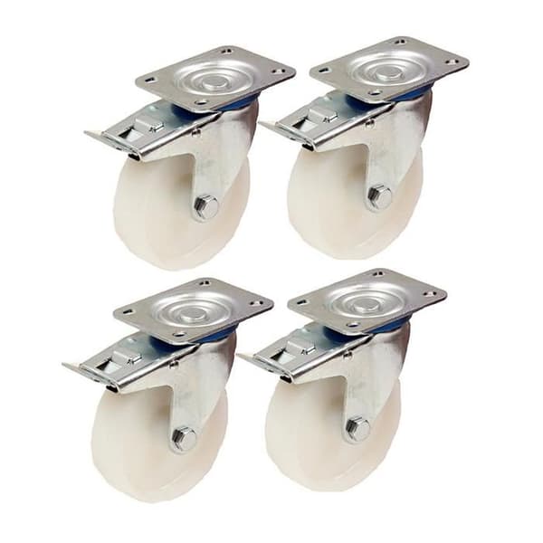 150mm 6" tuuman nailonpyörät -