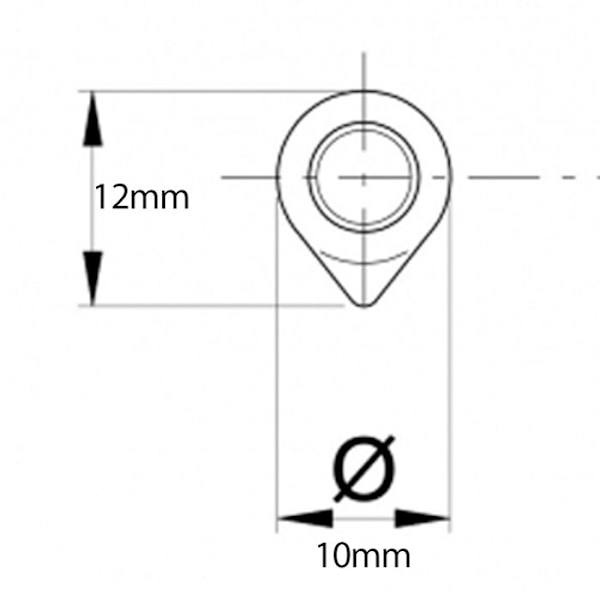 Charnière 60mm Profil av
