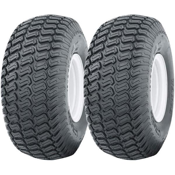 Parnells 20x10,00-8 4-kerroksinen ruohonleikkurin rengas, nurmikko, neljä nastaa, 100 mm PC-vanteet - 2 kpl sarja.