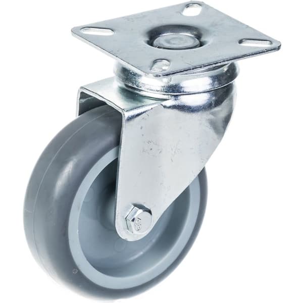 4 kappaleen setti - 75mm HARMAA KUMI Grå