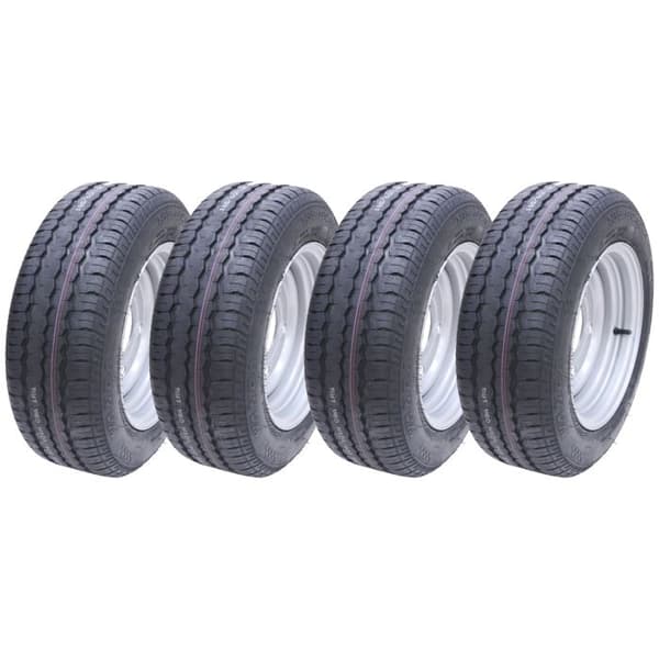 Dæk - PARNELLS - 4-185/60 R12C - 5 søm - 112mm - Trailer