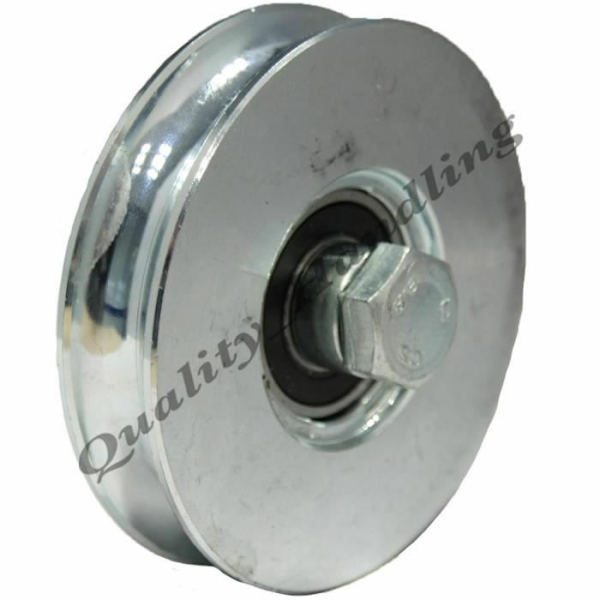 Rullehjul - Hjulholder - 100mm - Stål - Belastning 200kg