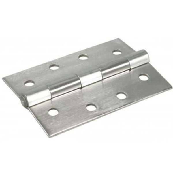 Robust hængsel 63x44mm Fast rustfri stålaksel -1 par - 2stk - IBFM - Rektangulær - Til skrue