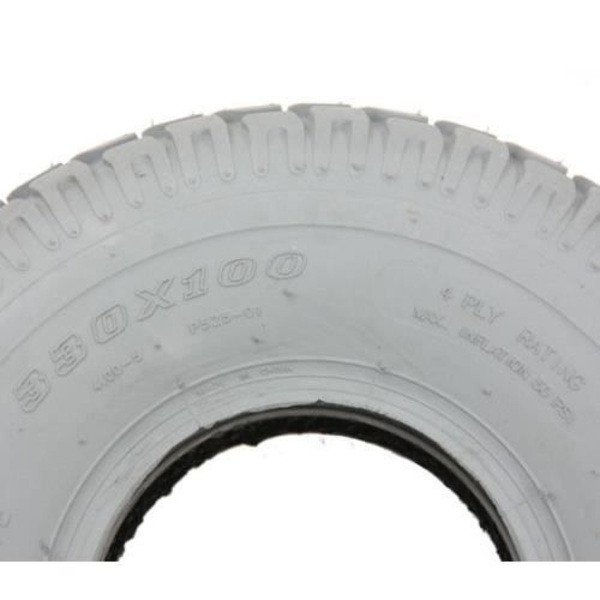 Grey Mobility skootterin renkaat, 330 x 100, lohko, pneumaattinen, 400-5 - 4 kpl sarja.