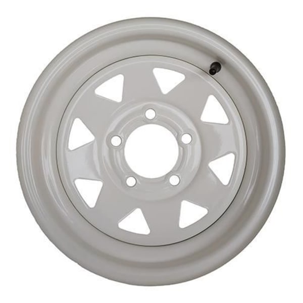 Trailer Wheel Rim 13" 5 Stud 4.5" Eker PCD för Båttrailer Road Sign Trailers