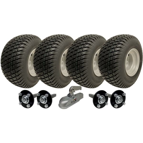 18x8.50-8 Kaksoisakseli ATV Nurmikkopyörä