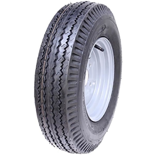 Trailerhjul 5.00-10, 4-lags, høj hastighed, vejgodkendt, 355 kg, 100 mm PCD fælg
