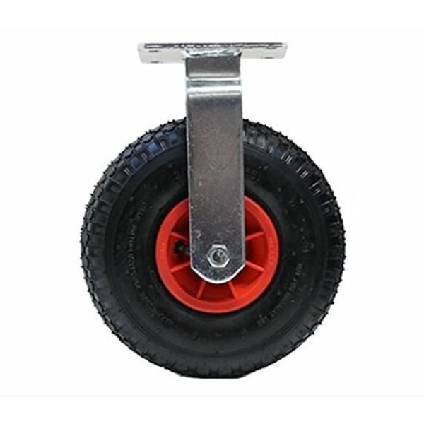 Faste pneumatiske hjul - umærkede - 260mm - Rød - Plast Röd